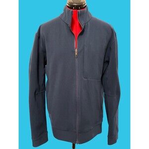 Lululemon Sojourn Jacket Full Zip Athletic True Navy Long Sleeve Size XL M4616S